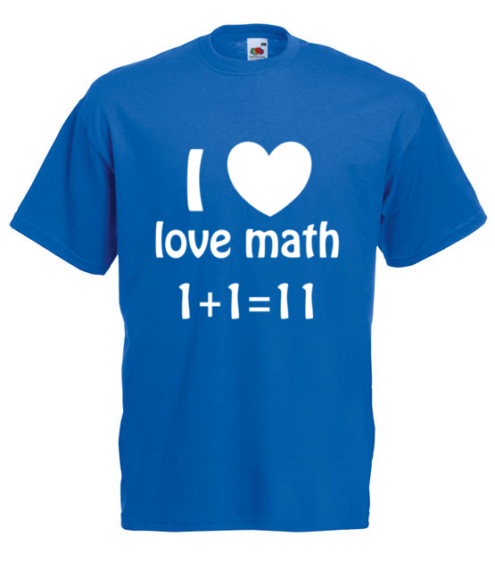 Matematyka moja miloscia koszulka z nadrukiem szkola mezczyzna jipi pl 1082 5