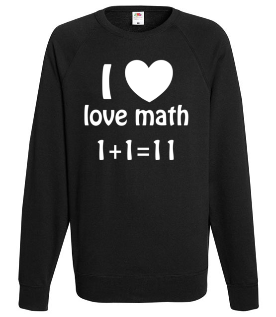 Matematyka moja miloscia bluza z nadrukiem szkola mezczyzna jipi pl 1082 107