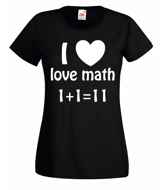 Matematyka moja miloscia koszulka z nadrukiem szkola kobieta jipi pl 1082 59