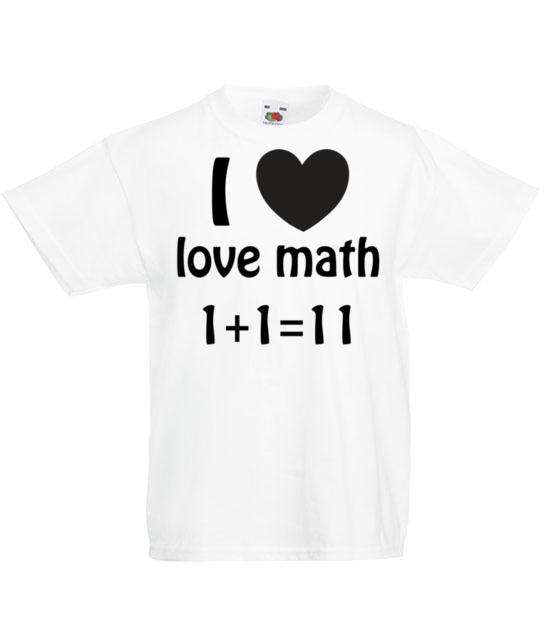 Matematyka moja miloscia koszulka z nadrukiem szkola dziecko jipi pl 1081 83