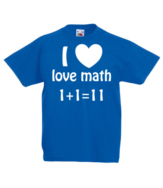 Matematyka moja miloscia koszulka z nadrukiem szkola dziecko jipi pl 1082 85