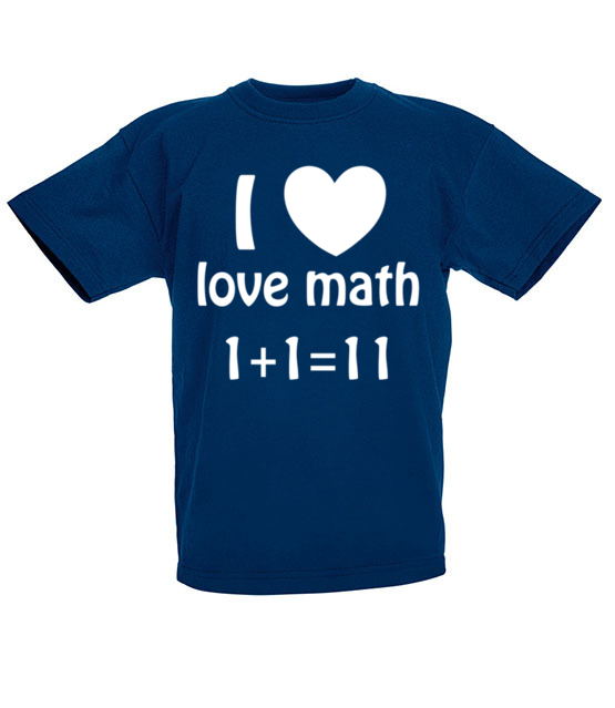 Matematyka moja miloscia koszulka z nadrukiem szkola dziecko jipi pl 1082 86