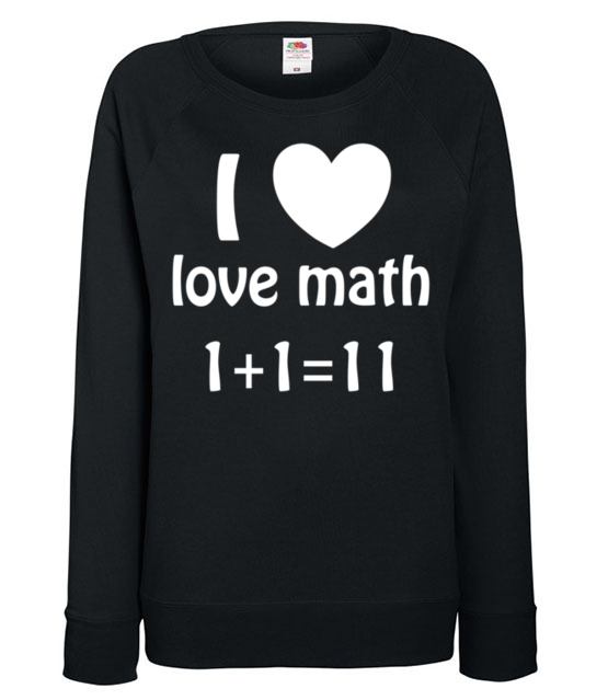 Matematyka moja miloscia bluza z nadrukiem szkola kobieta jipi pl 1082 115