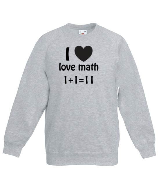 Matematyka moja miloscia bluza z nadrukiem szkola dziecko jipi pl 1081 128