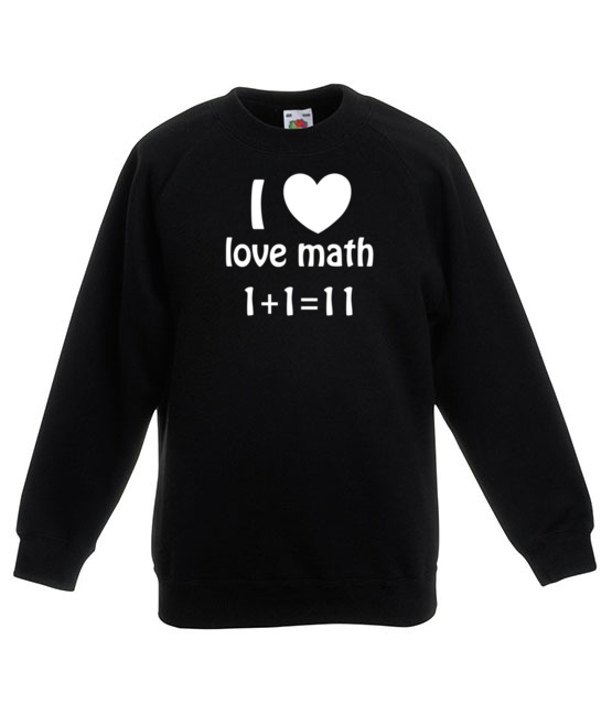 Matematyka moja miloscia bluza z nadrukiem szkola dziecko jipi pl 1082 124