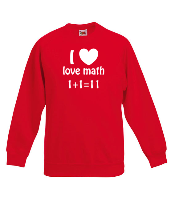 Matematyka moja miloscia bluza z nadrukiem szkola dziecko jipi pl 1082 125