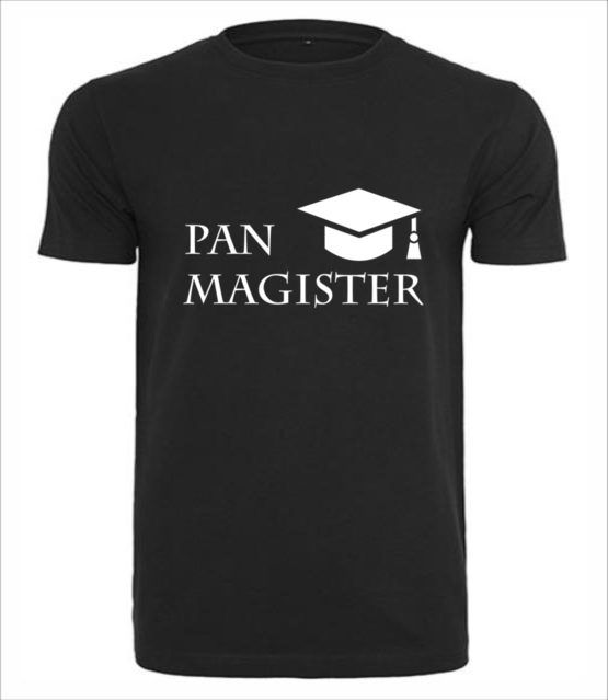 Jeste pan magister koszulka z nadrukiem szkola mezczyzna jipi pl 1086 1