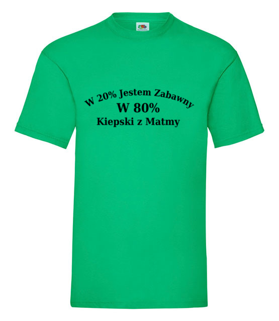 Zabawny choc kiepski z matmy koszulka z nadrukiem szkola mezczyzna jipi pl 1095 186