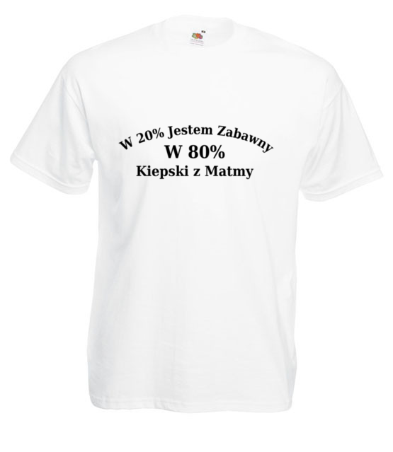 Zabawny choc kiepski z matmy koszulka z nadrukiem szkola mezczyzna jipi pl 1095 2