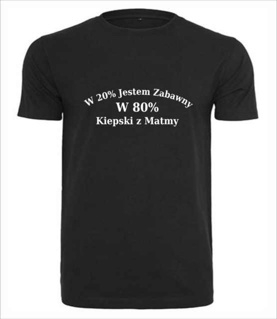 Zabawny choc kiepski z matmy koszulka z nadrukiem szkola mezczyzna jipi pl 1096 1