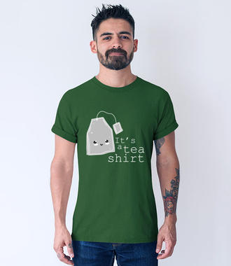Tea shitr - Koszulka z nadrukiem - Śmieszne - Męska