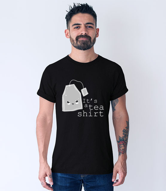 Tea shitr koszulka z nadrukiem smieszne mezczyzna jipi pl 1127 52