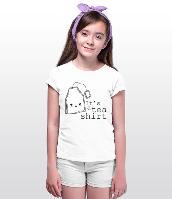Tea shitr koszulka z nadrukiem smieszne dziecko jipi pl 1126 89