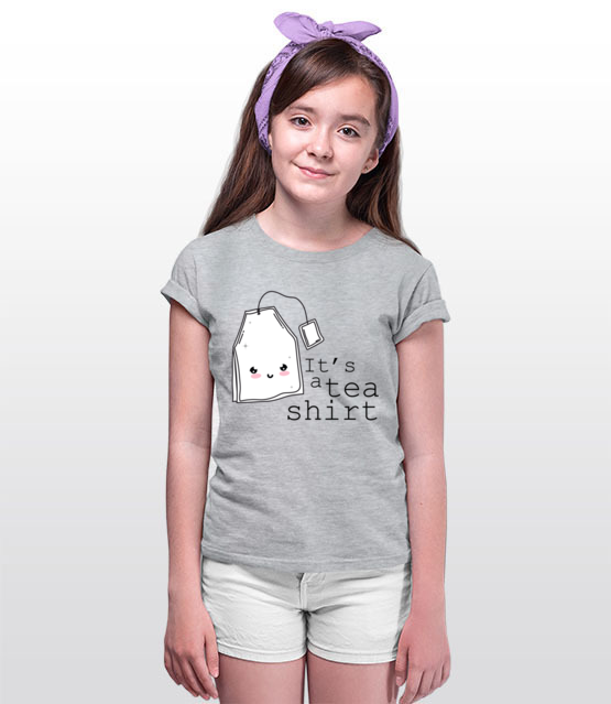 Tea shitr koszulka z nadrukiem smieszne dziecko jipi pl 1126 93