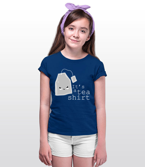 Tea shitr koszulka z nadrukiem smieszne dziecko jipi pl 1127 92