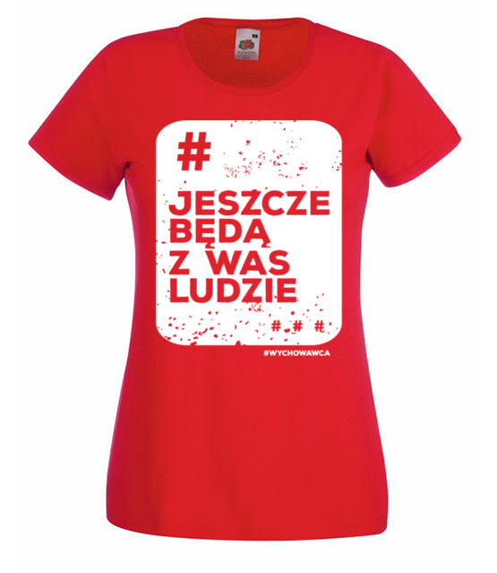 Beda z was jeszcze ludzie koszulka z nadrukiem dzien nauczyciela kobieta jipi pl 1137 60