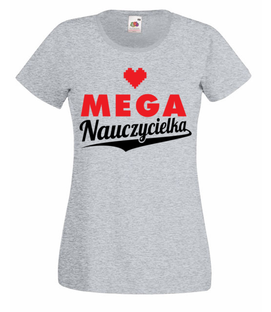 Moja mega nauczycielka koszulka z nadrukiem dzien nauczyciela kobieta jipi pl 1141 63