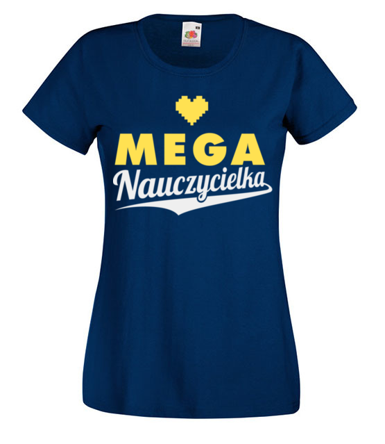 Moja mega nauczycielka koszulka z nadrukiem dzien nauczyciela kobieta jipi pl 1142 62