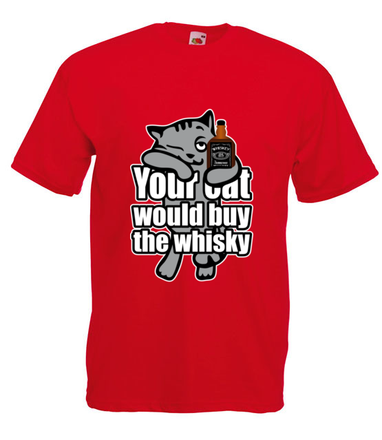 Whiskacz dla kazdego kota koszulka z nadrukiem smieszne mezczyzna jipi pl 172 4