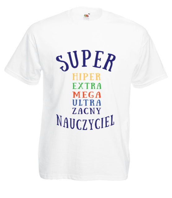 Super extra hiper koszulka z nadrukiem dzien nauczyciela mezczyzna jipi pl 1160 2
