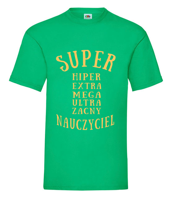 Super extra hiper koszulka z nadrukiem dzien nauczyciela mezczyzna jipi pl 1161 186