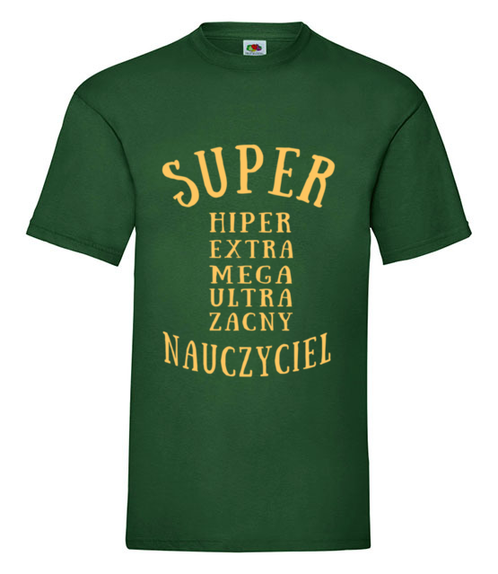 Super extra hiper koszulka z nadrukiem dzien nauczyciela mezczyzna jipi pl 1161 188