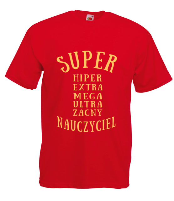 Super extra hiper koszulka z nadrukiem dzien nauczyciela mezczyzna jipi pl 1161 4