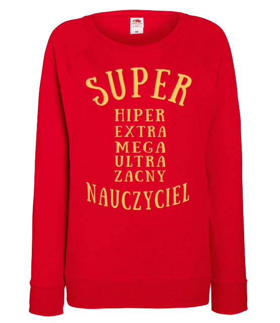 Super extra hiper bluza z nadrukiem dzien nauczyciela kobieta jipi pl 1161 116