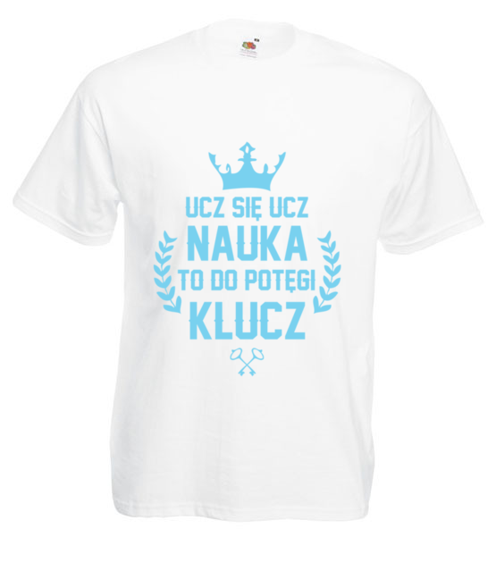 Nauka potegi klucz koszulka z nadrukiem dzien nauczyciela mezczyzna jipi pl 1174 2