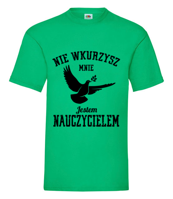 Nie uda ci sie mnie zlamac koszulka z nadrukiem dzien nauczyciela mezczyzna jipi pl 1180 186