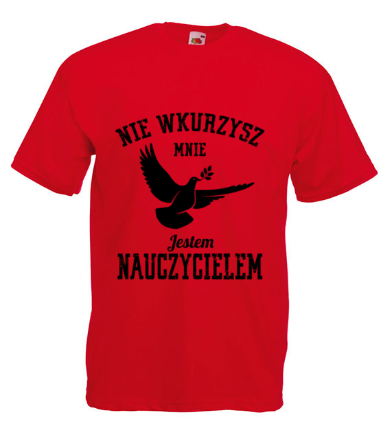 Nie uda ci sie mnie zlamac koszulka z nadrukiem dzien nauczyciela mezczyzna jipi pl 1180 4