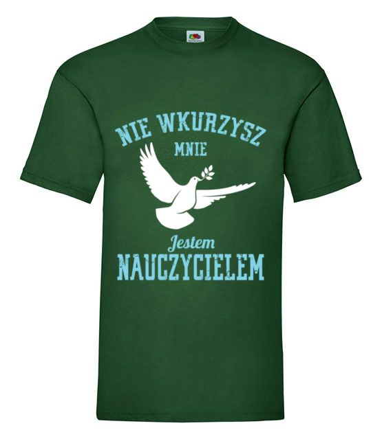 Nie uda ci sie mnie zlamac koszulka z nadrukiem dzien nauczyciela mezczyzna jipi pl 1181 188