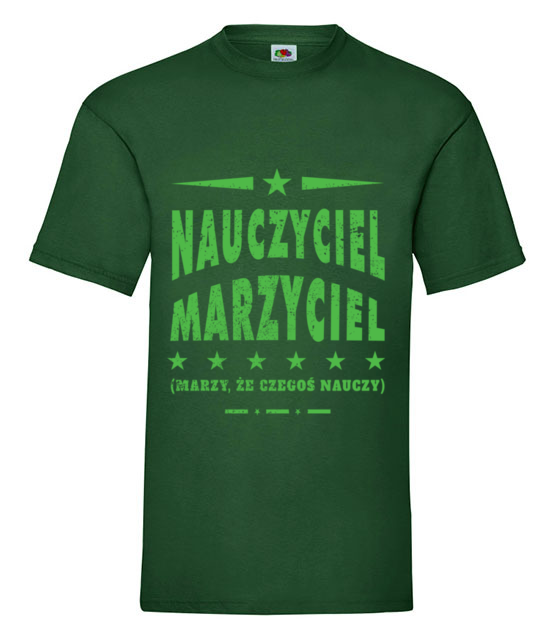 Marze ze naucze koszulka z nadrukiem dzien nauczyciela mezczyzna jipi pl 1152 188