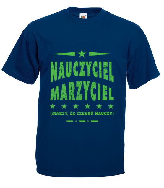Marze ze naucze koszulka z nadrukiem dzien nauczyciela mezczyzna jipi pl 1152 3