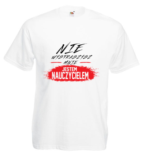 Nie wystraszyla nauczyciela koszulka z nadrukiem dzien nauczyciela mezczyzna jipi pl 1200 2