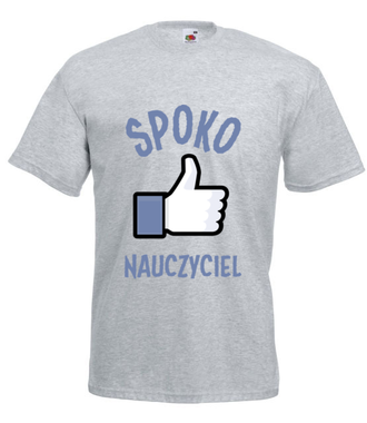 Spoko nauczyciel to ja! - Koszulka z nadrukiem - Dzień nauczyciela - Męska