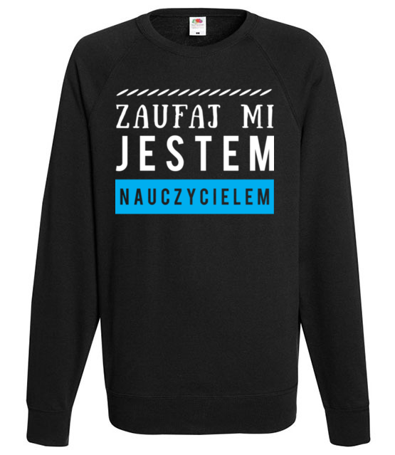 Spokojnie jestem nauczycielem bluza z nadrukiem dzien nauczyciela mezczyzna jipi pl 1222 107