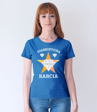 Szykowna koszulka dla szykownej babci - Koszulka z nadrukiem - Dla Babci - Damska