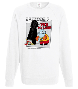 Tak, mój Panie! Lord w akcji. - Bluza z nadrukiem - Śmieszne - Męska