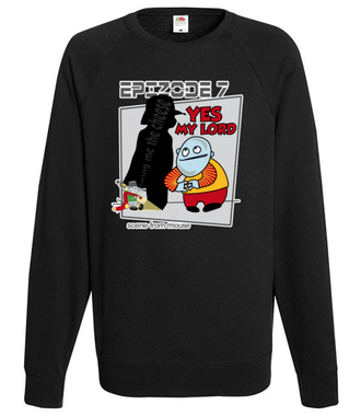 Tak, mój Panie! Lord w akcji. - Bluza z nadrukiem - Śmieszne - Męska