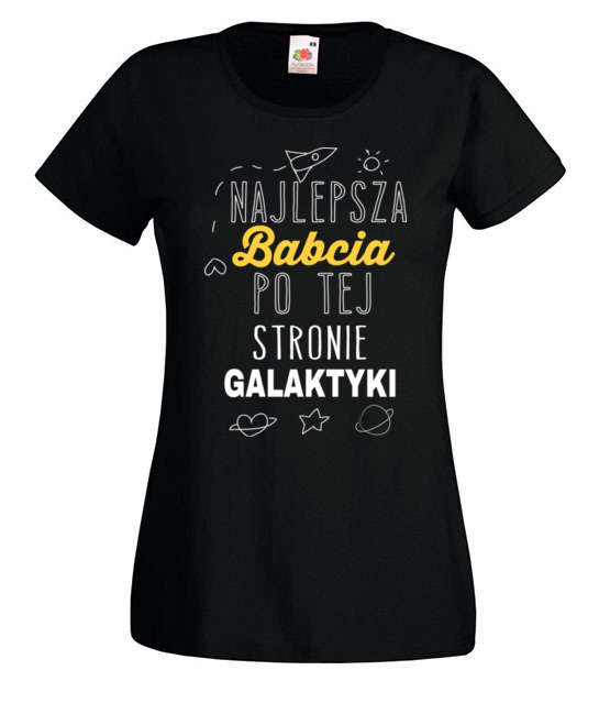 Slawa babci siega nawet gwiazd koszulka z nadrukiem dla babci kobieta jipi pl 1239 59