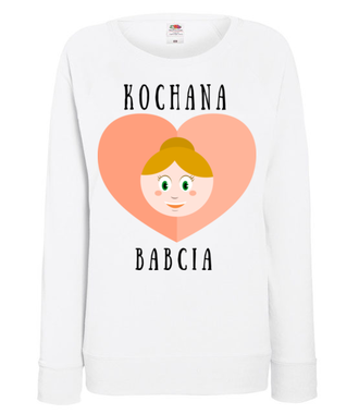 Miła niespodzianka dla babci - Bluza z nadrukiem - Dla Babci - Damska