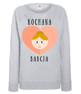 Miła niespodzianka dla babci - Bluza z nadrukiem - Dla Babci - Damska