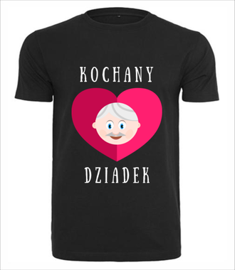 Okaż dziadkowi więcej serca - Koszulka z nadrukiem - Dla Dziadka - Męska