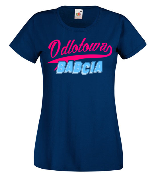 Czy twoja babcia jest odlotowa koszulka z nadrukiem dla babci kobieta jipi pl 1252 62