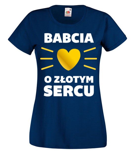 Zlote serce babci warto docenic koszulka z nadrukiem dla babci kobieta jipi pl 1262 62