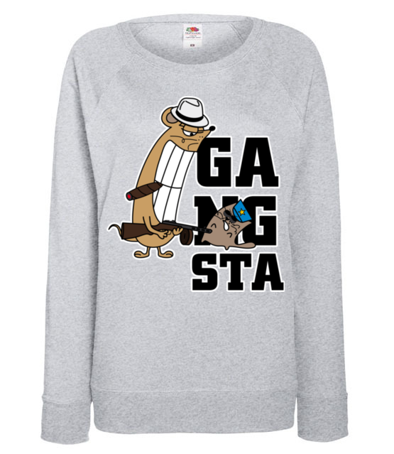 Aj em gangsta bluza z nadrukiem smieszne kobieta jipi pl 176 118