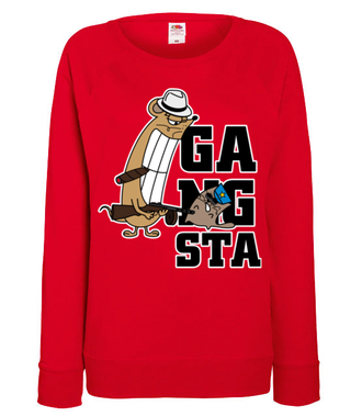 Aj em gangsta! - Bluza z nadrukiem - Śmieszne - Damska