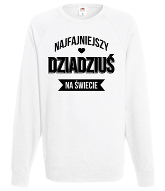 Najfajniejszy dziadziuś - Bluza z nadrukiem - Dla Dziadka - Męska