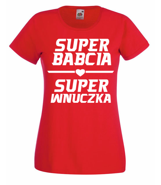 Efektowna koszulka dla babci koszulka z nadrukiem dla babci kobieta jipi pl 1278 60